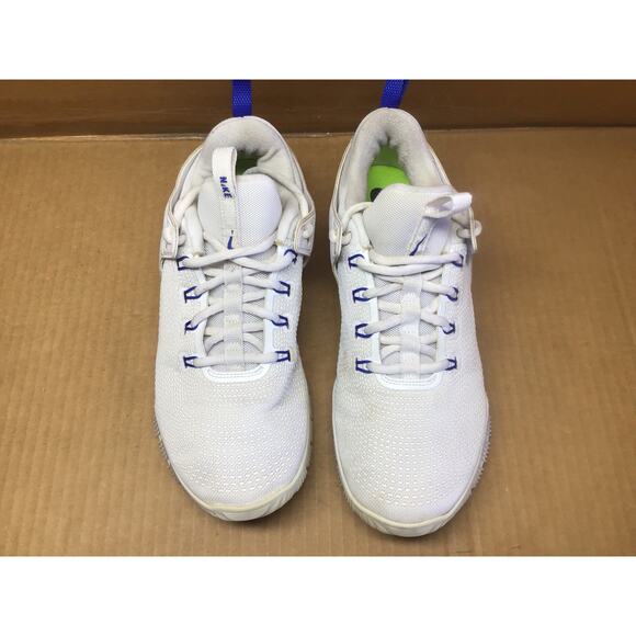 Nike Zoom HyperAce 2 Volleyball Sneakers White & Blue Women's Size 10 - Picture 4 of 9